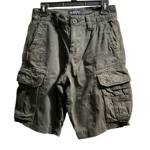 Men’s American Eagle Outfitters Classic Cargo Short with Intentional Distressing